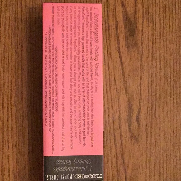 PLUGGED IN 1 Inch interchangeable Curling Barrell - Picture 3 of 4